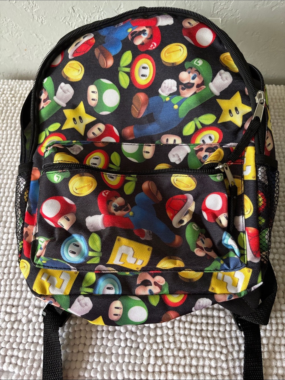 Mario-themed Small Kids Backpack